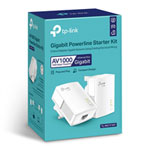TP-LINK AV1000 Gigabit Powerline Homeplug Starter Kit