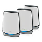 NETGEAR Tri-Band RBK853 White Orbi Home WiFi Mesh System - Router & 2 Satellites