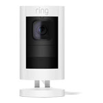Ring Stick Up Cam Plugin WiFi/Wired 1080P (2020) White
