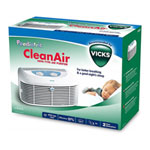 Vicks Portable Air Purifier and Ioniser with HEPA Filtering