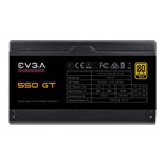 EVGA SuperNOVA 550 GT, 80+ Gold 550W, Fully Modular PSU with FDB Fan