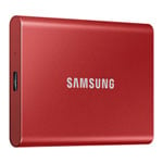 Samsung T7 Red 2TB Portable SSD USB-C/A Gen2