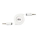Techlink 1.1M Retractable 3.5mm TRS Stereo Cable