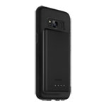 Mophie Samsung Galaxy S8 Charge Force Case Qi with 3000mAh Powerstation Mini Power Bank Black