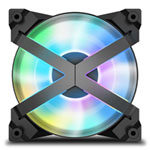 DEEPCOOL MF120 GT 120mm Black ARGB Fan 3-Pack