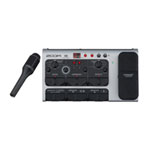 Zoom V6 Vocal Effects Pedal with Shotgun Microphone
