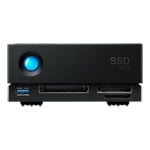 LaCie 1big Dock SSD Pro Storage 2TB Thunderbolt 3 - Black
