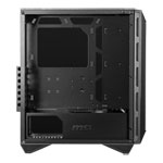 MSI Black MAG VAMPIRIC 100R Mid Tower Tempered Glass PC Gaming Case