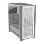 Corsair 4000D Airflow Tempered Glass Mid-Tower ATX Case White