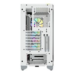 Corsair White iCue 4000X RGB Mid Tower Windowed PC Case