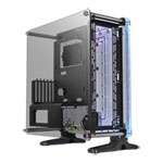 Thermaltake DistroCase 350P Open Frame Mid Tower Tempered Glass PC Gaming Case