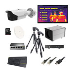 Thermal Screening Bundle, High-End Eco, 6mm Eco Bullet Camera, Mini-PC, 2x Tripods