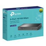 TP-LINK 9-Port Desktop Switch with 8-Port PoE+