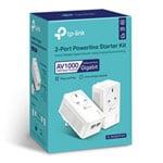 TP-LINK AV1000 2-Port Gigabit Passthrough Starter Kit