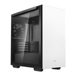 DEEPCOOL MACUBE 110 White Mini Tower Tempered Glass PC Gaming Case
