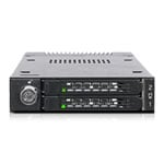 Icy Dock ToughArmor 2 Bay M.2 NVMe SSD Mobile Rack For External 3.5" Bay