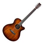 Tanglewood - 'TW4 E KOA' Winterleaf Series Electro Acoustic Guitar, Tobacco Burst Gloss