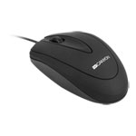 Canyon Simple Black Wired Optical Mouse