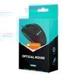 Canyon Simple Black Wired Optical Mouse