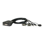 ATEN 2-Port USB DVI Cable KVM Switch