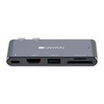 Canyon 5 in 1 Aluminum Thunderbolt 3 Multiport Docking Station