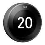 Google Nest Learning Thermostat 3rd Gen Dual Band WiFi Battery Version Black