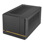 SilverStone Sugo SG14B Mini-ITX SFF Cube Compact Case Black