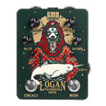 KMA Machines Logan Overdrive Pedal with Mid-EQ Pre/Post Gain