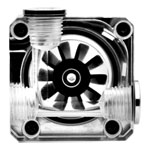 EK-Quantum Flow Indicator D-RGB – Nickel