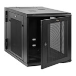 StarTech.com 12U Wall Mountable Black Network/Server Cabinet