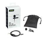Shure MOTIV MVL 3.5mm Omnidirectional Condenser Lavalier Microphone compatible with iOS/Android