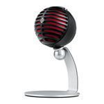 Shure MOTIV MV5-B-DIG Cardioid Condenser Digital Microphone with three onboard DSP settings (Black)
