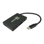NEWLINK 4-Port Slim USB Type-C Hub