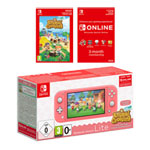 Nintendo Switch Lite (Coral) & Animal Crossing: New Horizons Bundle