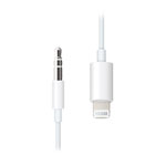 Apple 1.2M Lightning to 3.5mm Audio Cable - White LN113108 - MXK22ZM/A ...