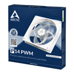 Arctic P14 Static Pressure 140mm PWM Fan White/Transparent