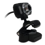HiPoint HD Webcam with Built-in Microphone, Black