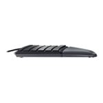 CHERRY KC 4500 Ergo Keyboard Black UK English