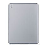 LaCie Mobile 4TB External Portable USB-C/A Gen 1 Hard Drive/HDD - Space Grey