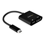 StarTech.com USB C to DisplayPort Adapter with Power Delivery