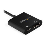 StarTech.com USB C to DisplayPort Adapter with Power Delivery