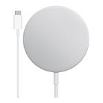 Apple MagSafe Wireless Charger for iPhone 13/12/11/SE/XS/XR/X/8 Series USB-C Magnetic White