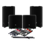Mackie SRT212 - 12" (Pair),SR18S 18" Subs (Pair) with Spacers and XLR Leads