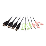 ATEN 2-Port USB HDMI KVM Switch with Remote Port Selector