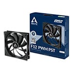 Arctic F12 PWM PST 4-pin Black Cooling Fan