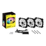 Corsair iCUE SP120 RGB ELITE Triple 120mm PWM Fan Expansion Pack with Lighting Node CORE
