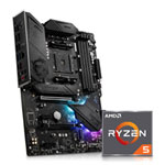 AMD Ryzen 5 5600X 6 Core CPU + MSI MPG B550 GAMING PLUS PCIe 4 Motherboard Bundle