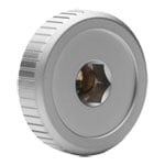 EK-Quantum Torque Satin Titanium G1/4 Water Cooling Plug with Badge