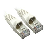Scan 15M CAT6A SSTP-LSOH Patch Cable White