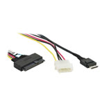 Supermicro 55cm OCuLink to U.2 PCIE with Power Cable